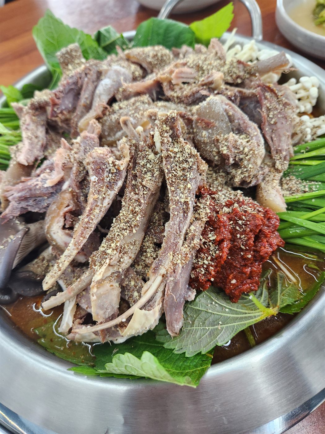 서원주가든 염소수육